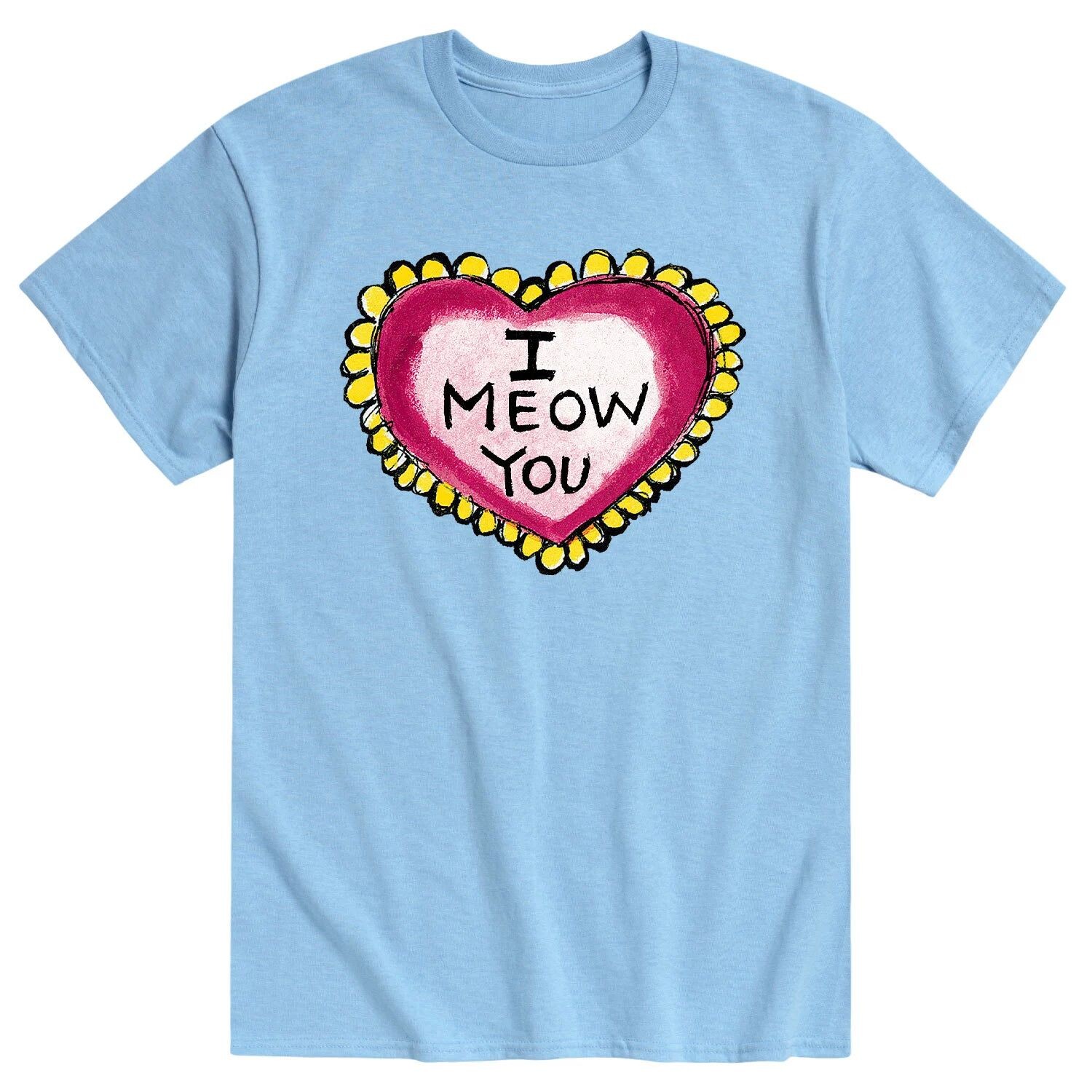

Мужская футболка Pete The Cat I Meow You Licensed Character