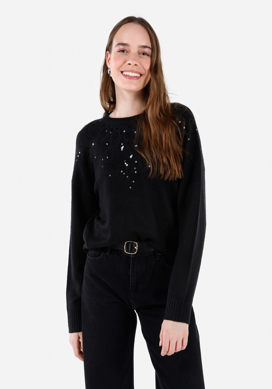 

Свитер Colin's, черный