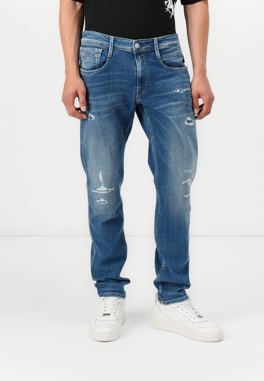 

Джинсы облегающего кроя ANBASS PANTS Replay, цвет Medium Blue