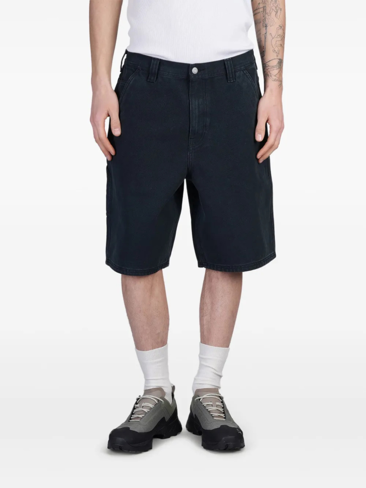 

Джинсовые шорты Stüssy, синий