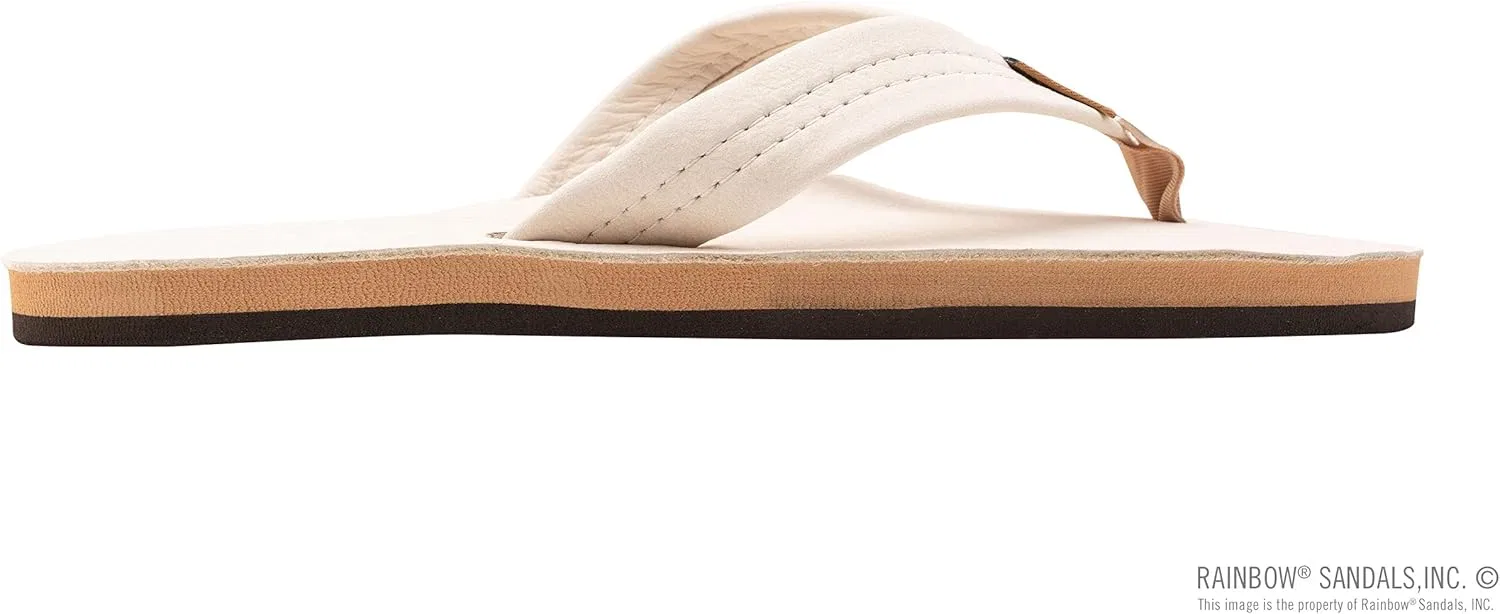 Мужские сандалии Rainbow из высококачественной однослойной кожи Rainbow Sandals, Sand — фото 4