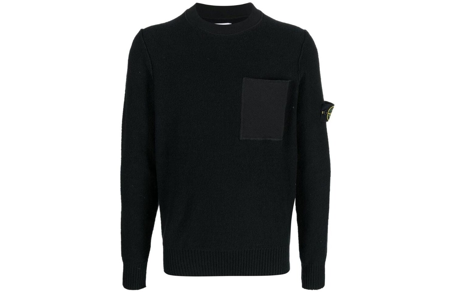 

Свитер мужской Stone Island с карманом, черный