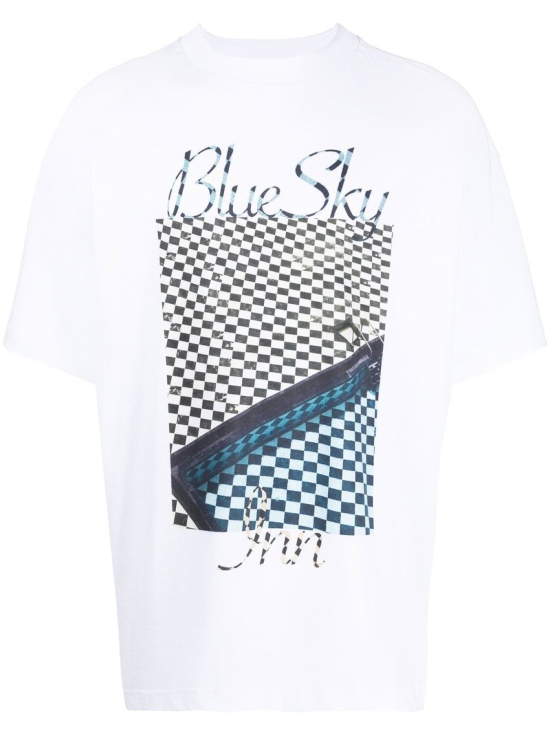 

BLUE SKY INN футболка с логотипом, белый