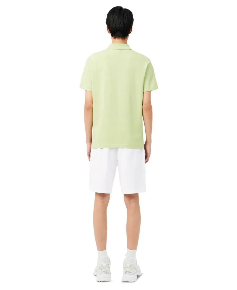 Мужские шорты с эластичным поясом и логотипом Lacoste, белый — фото 2