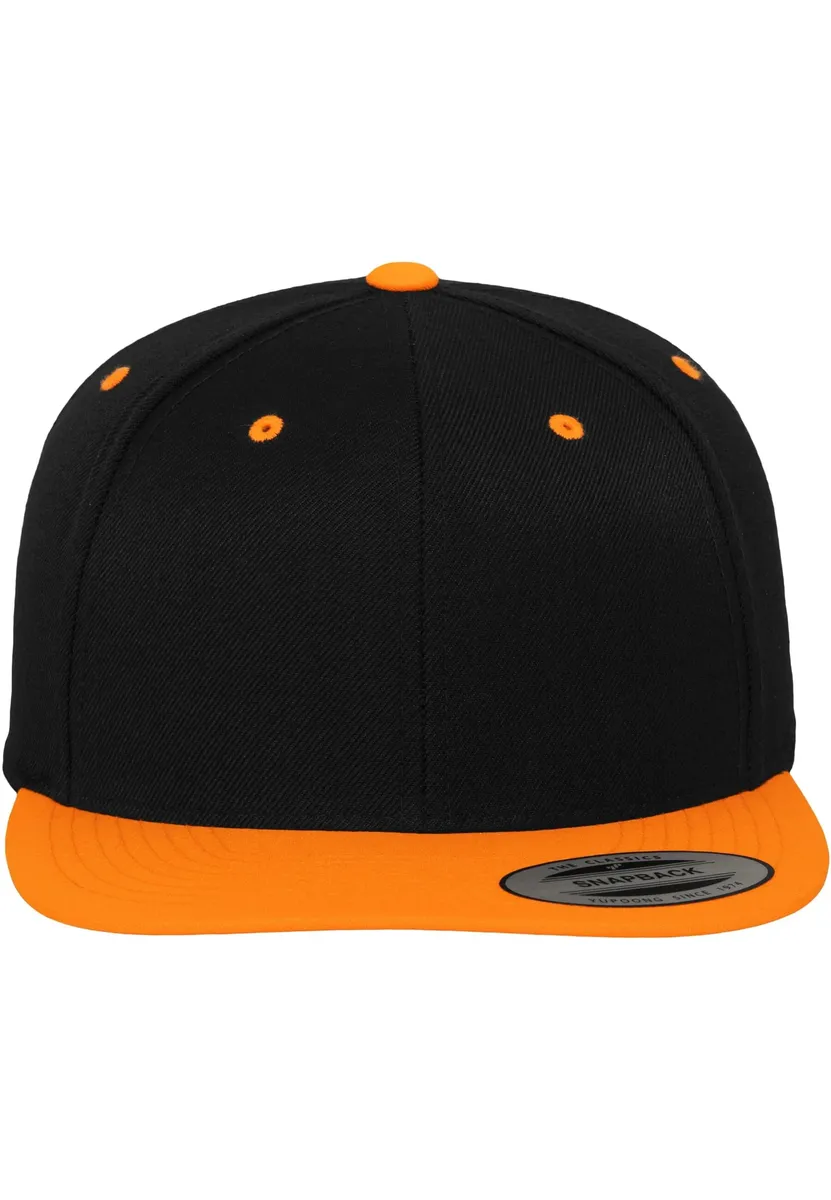 

Кепка Flexfit Flexfit " Flexfit Unisex Classic Snapback 2-Tone", оранжевый