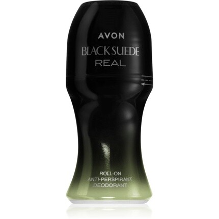 

Avon Шариковый дезодорант Black Suede Real - для мужчин, 50 мл
