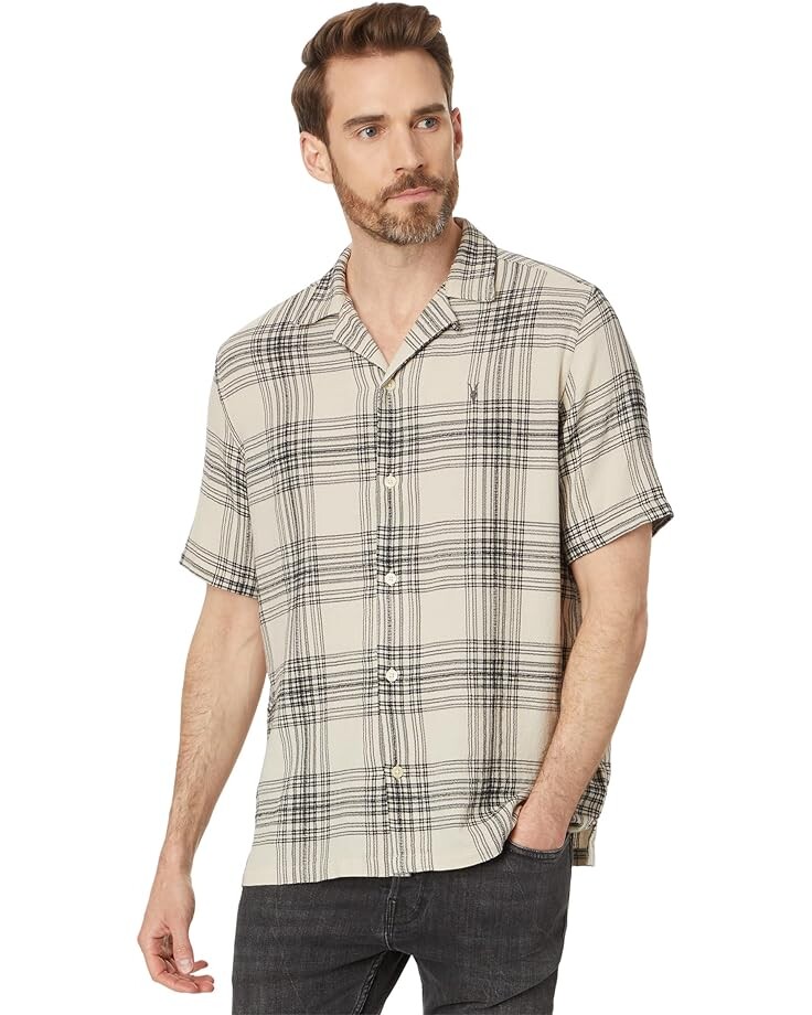 

Рубашка AllSaints Padres Short Sleeve, белый