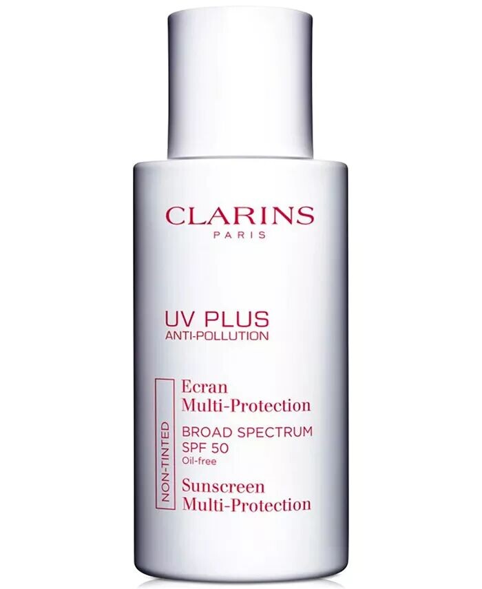 Антиоксидантный солнцезащитный крем для лица UV Plus Anti-Pollution SPF 50, 1,7 унции Clarins — фото 4
