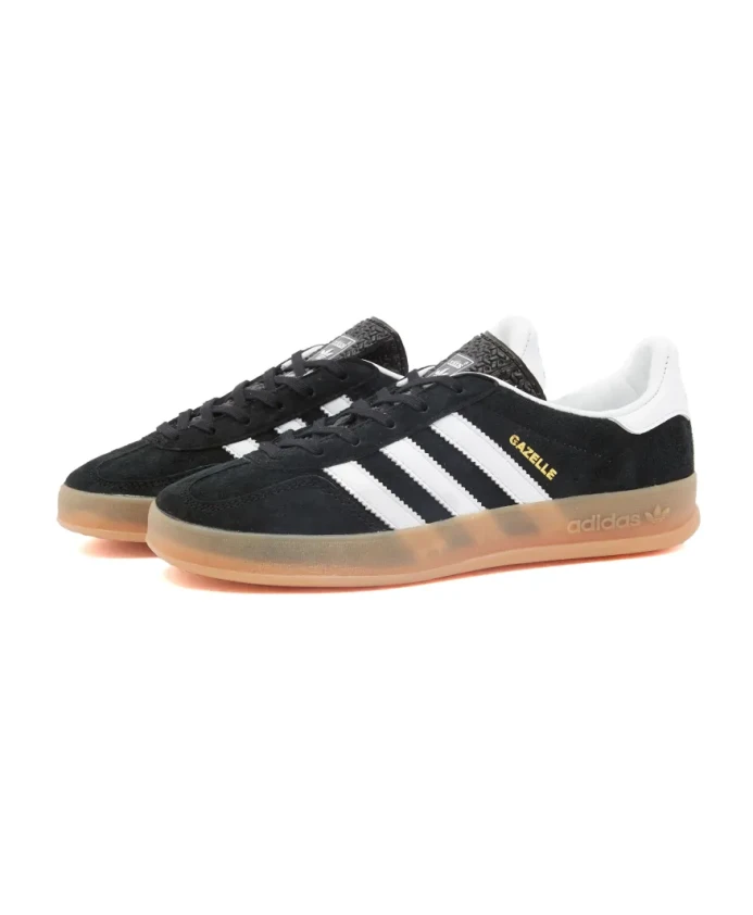 Ретро кроссовки Gazelle для дома Adidas Originals, черный — фото 2