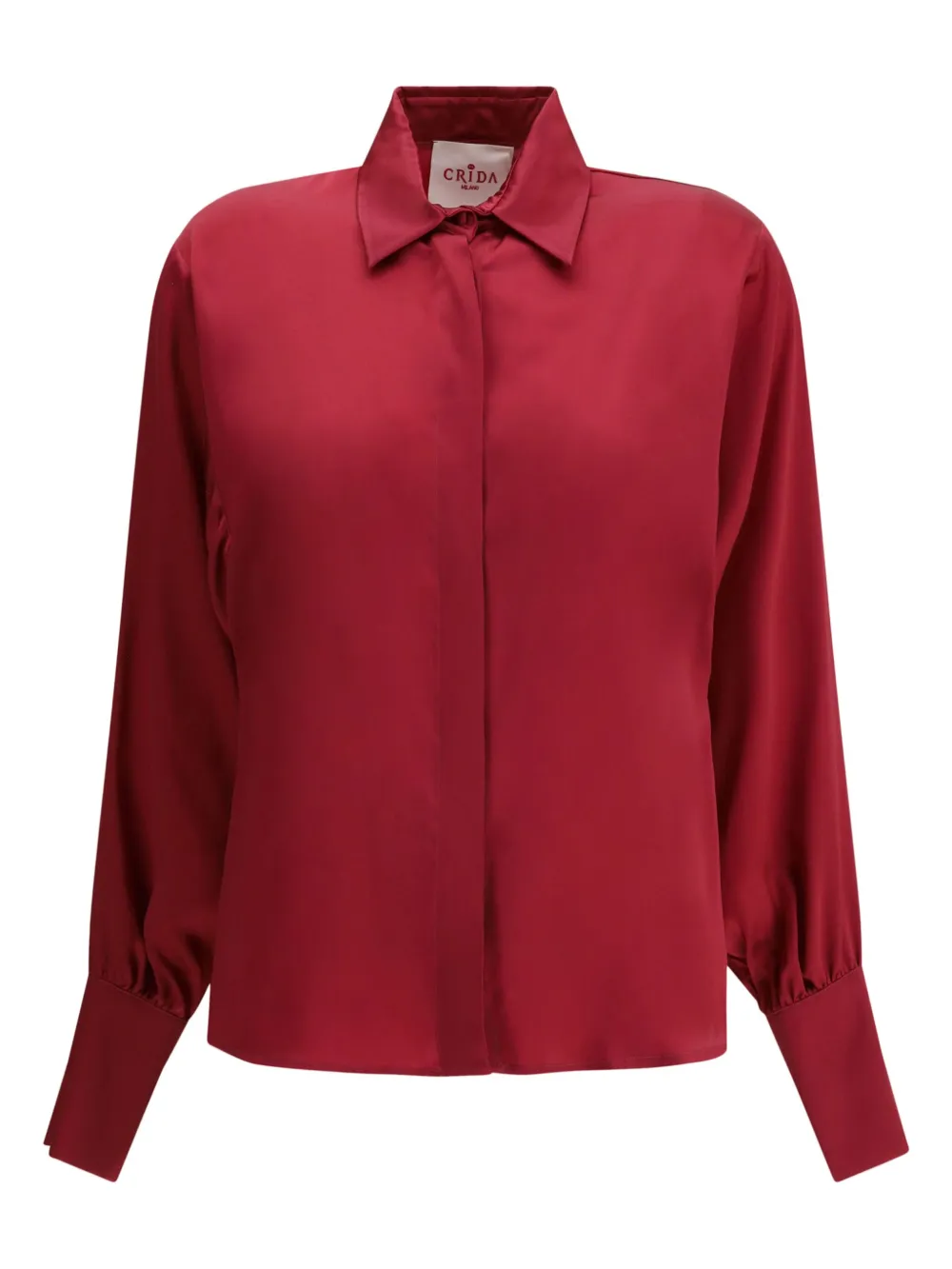 

Атласная рубашка Feltre CRIDA, красный