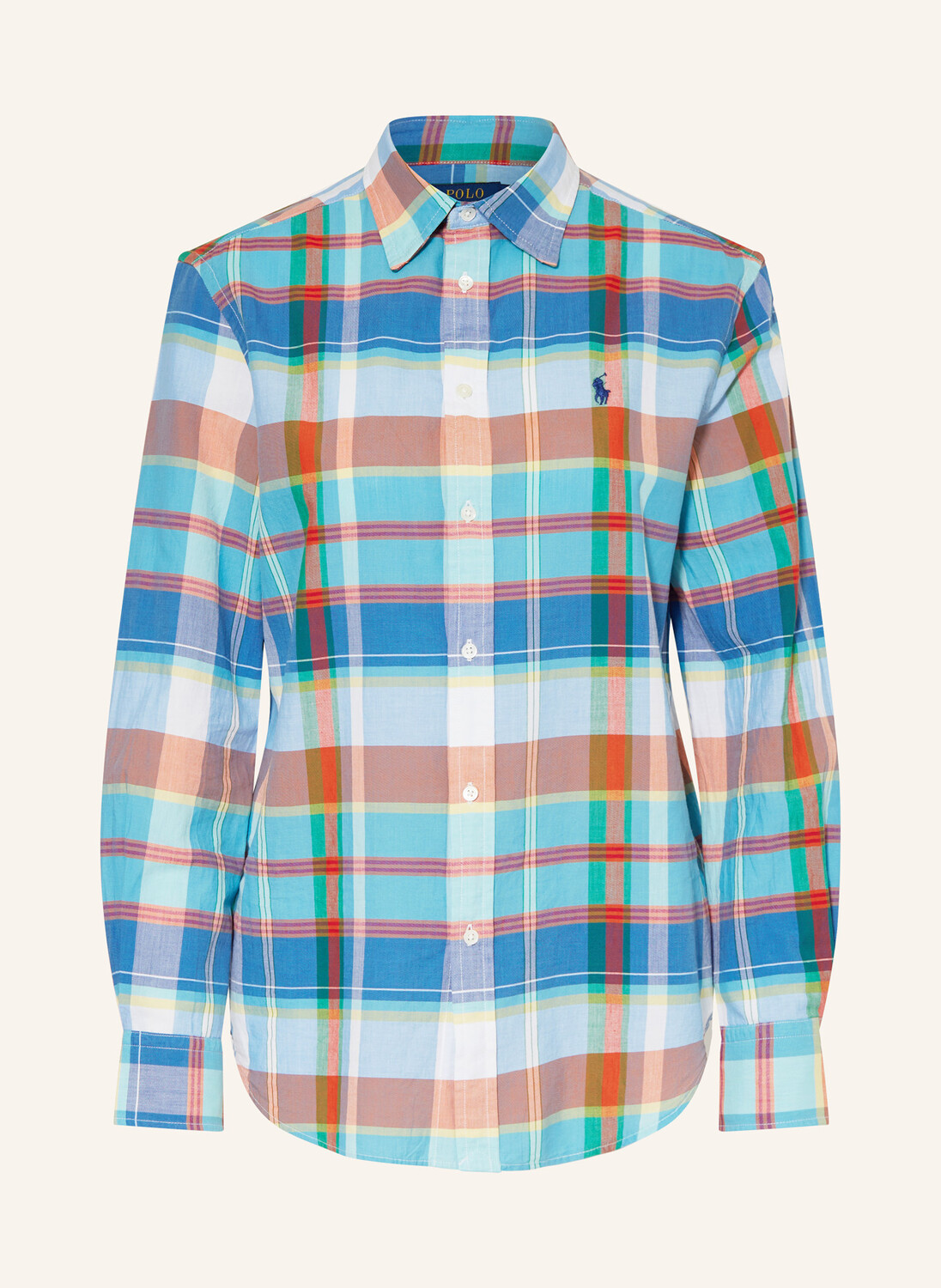 

Рубашка-Блузка Polo Ralph Lauren, синий