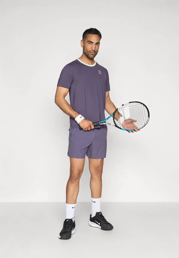 Спортивные шорты nikecourt advantage с коротким принтом Nike Performance, Dark Raisin/White — фото 2
