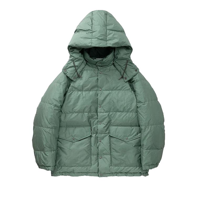 

Куртка Visvim Kodiak Down Jacket 'Light Green', зеленый