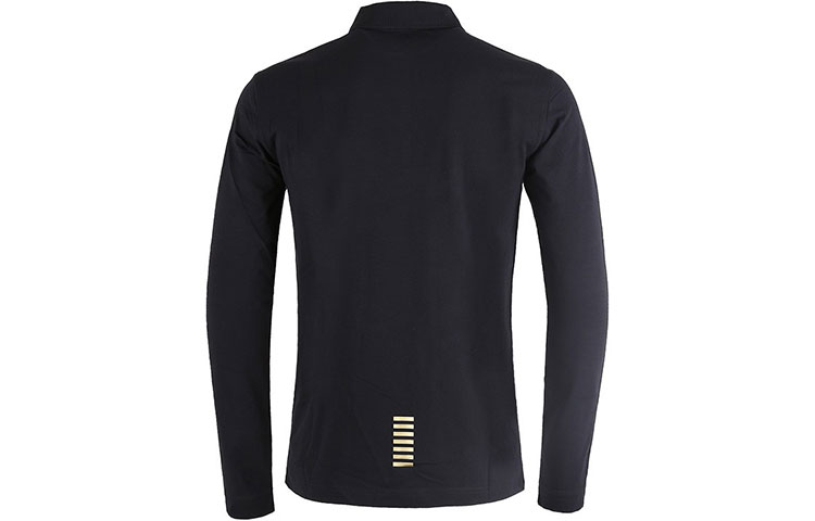 Футболка поло EA7 SS22 мужская тёмно-синяя EMPORIO ARMANI — фото 3