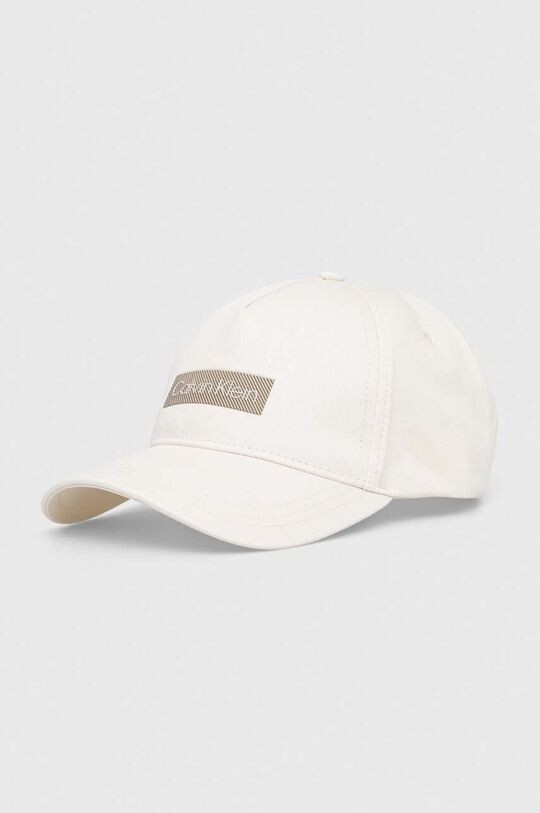 

Хлопковая бейсболка Calvin Klein, белый