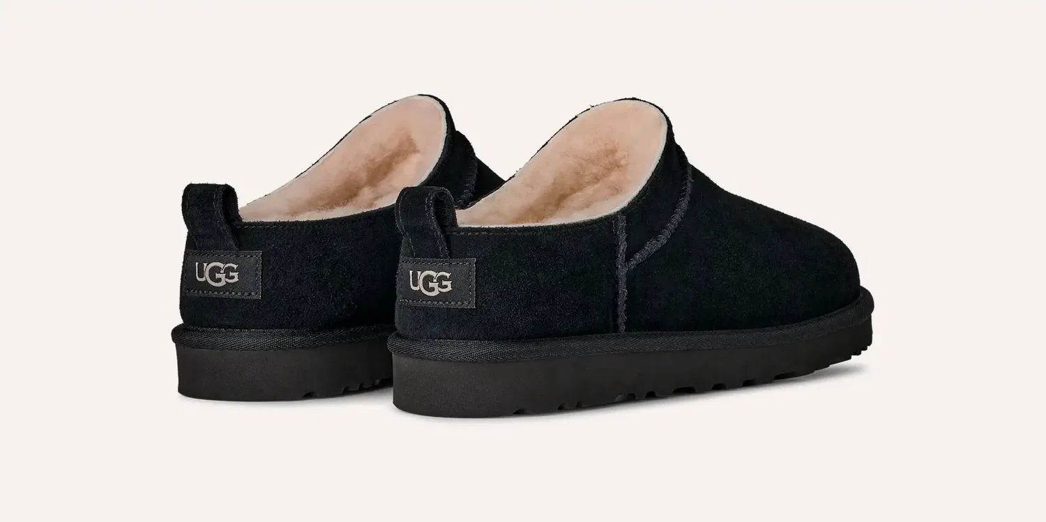 UGG Men's Classic Micro Boot In Black — фото 4