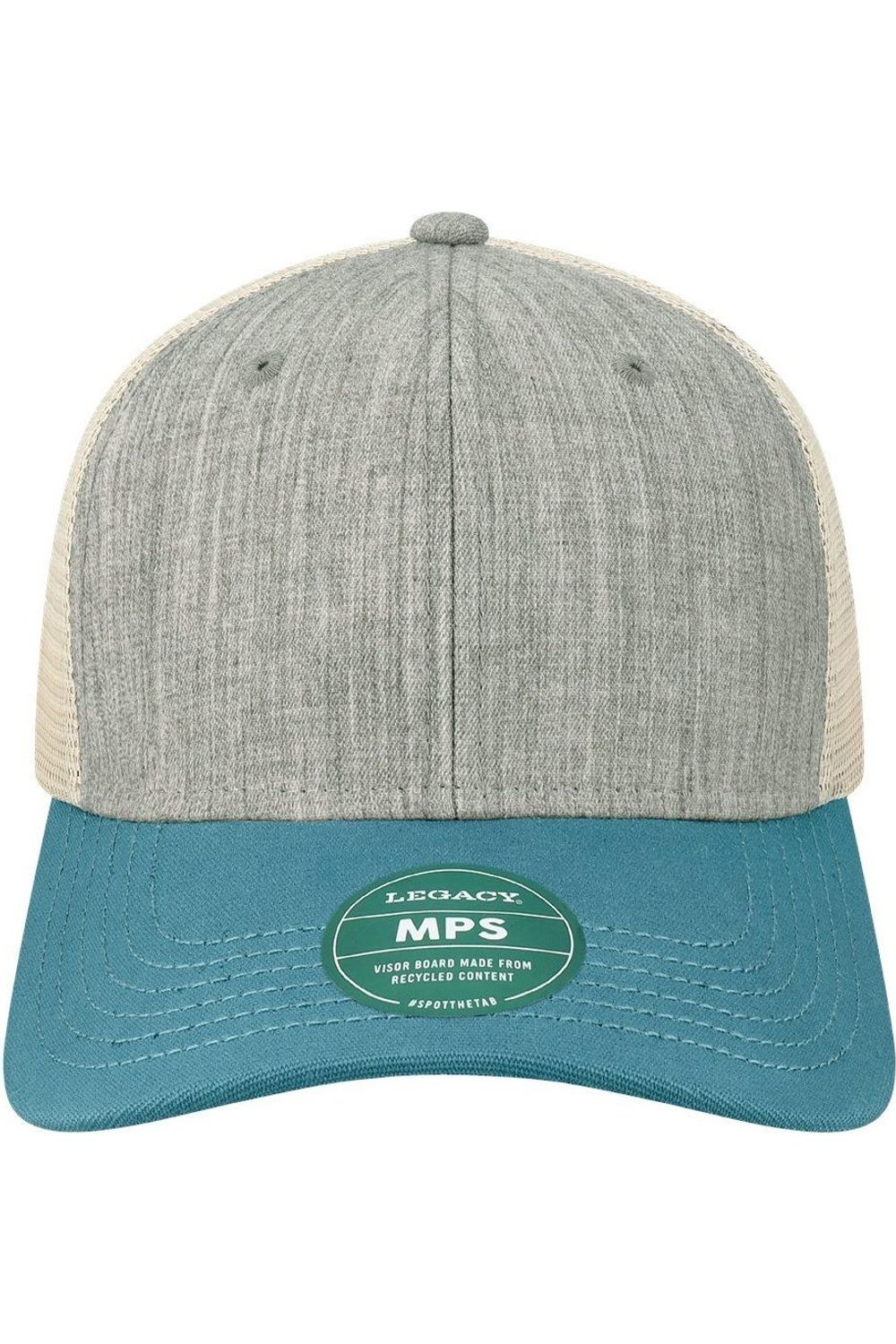 

Кепка водителя грузовика LEGACY Mid-Pro Snapback, цвет melange grey/ pacific blue/ stone