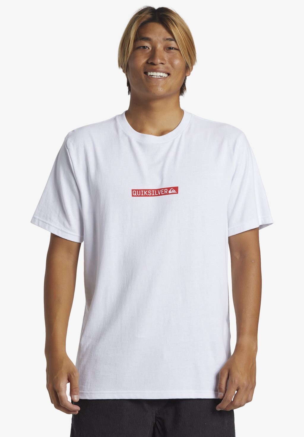 

Футболка с принтом CLICKER LOGO DNA Quiksilver, цвет white