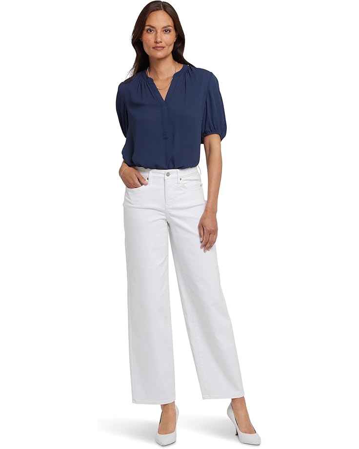 

Джинсы NYDJ Jemma Barrel Jeans in Optic White, цвет Optic White