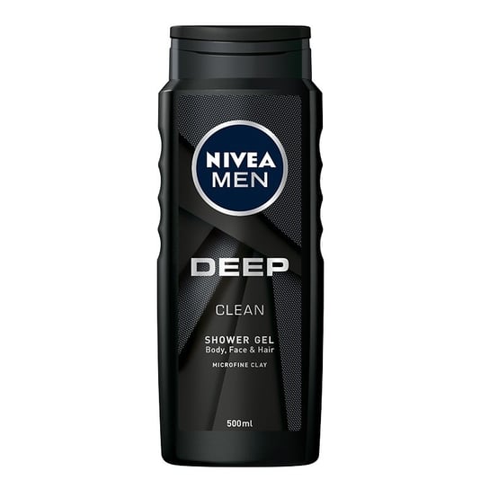 

Гель для душа Men Deep Clean для тела, лица и волос 500мл Nivea