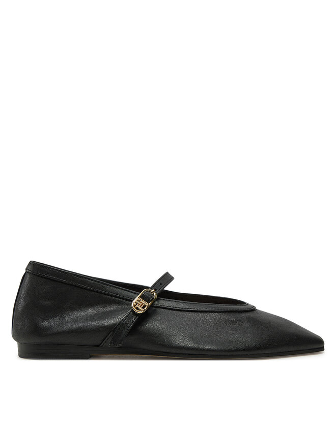Балетки Ballerina Maryjane Soft Leather FW0FW08354 Tommy Hilfiger, черный
