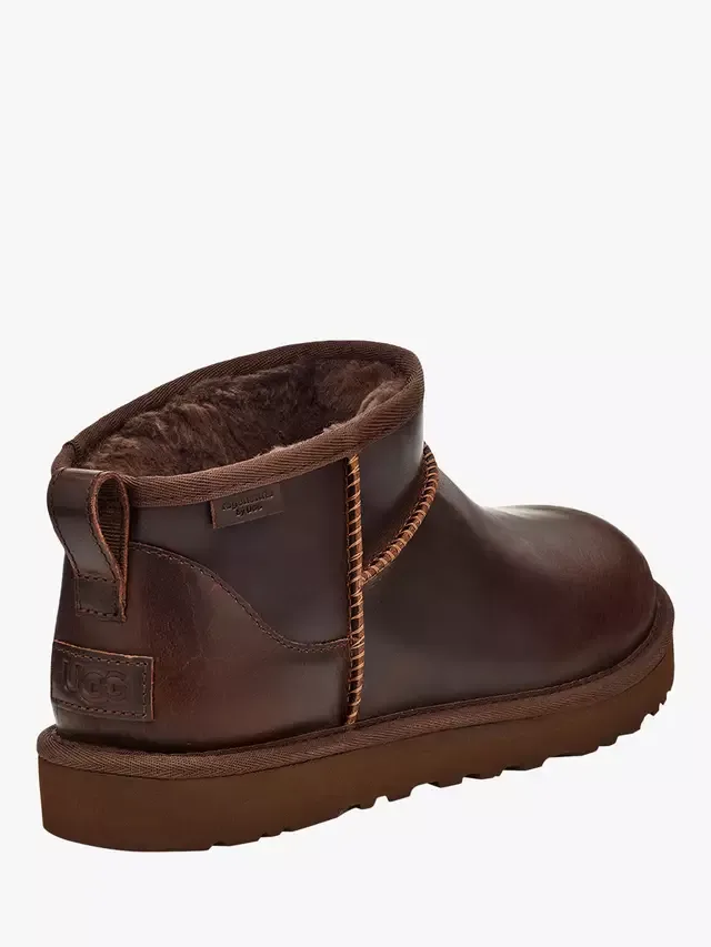 Классические ультраминиатюрные кожаные ботильоны Ironside от Regenerate UGG — фото 4