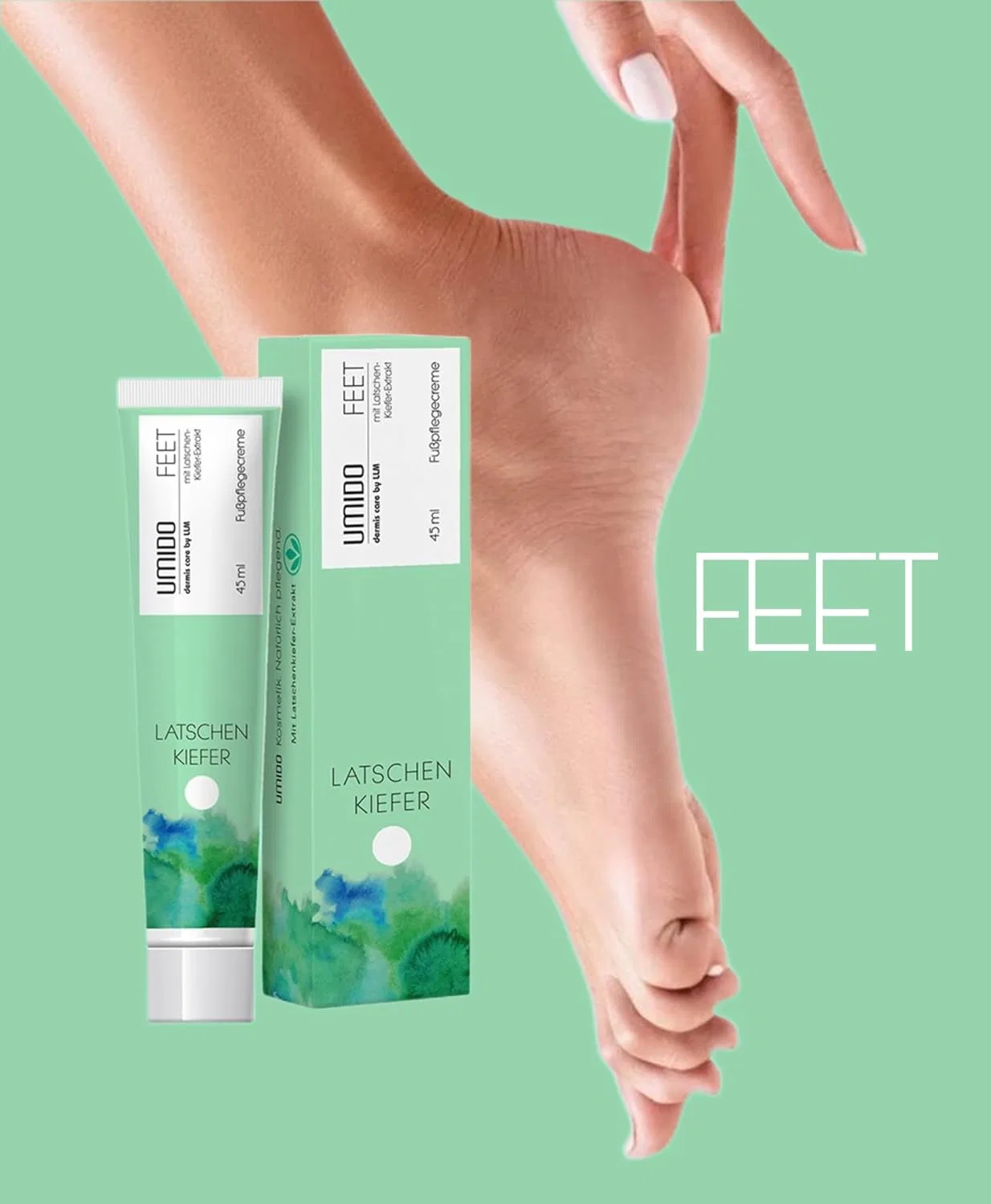 Бальзам для ног с экстрактом горной сосны Umido, 45 мл Umido - Dermis Care By Llm