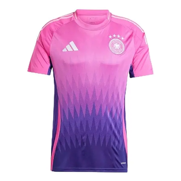 

Футболка Германия 24 выездная футбольная майка азия размеры Adidas, фуксия
