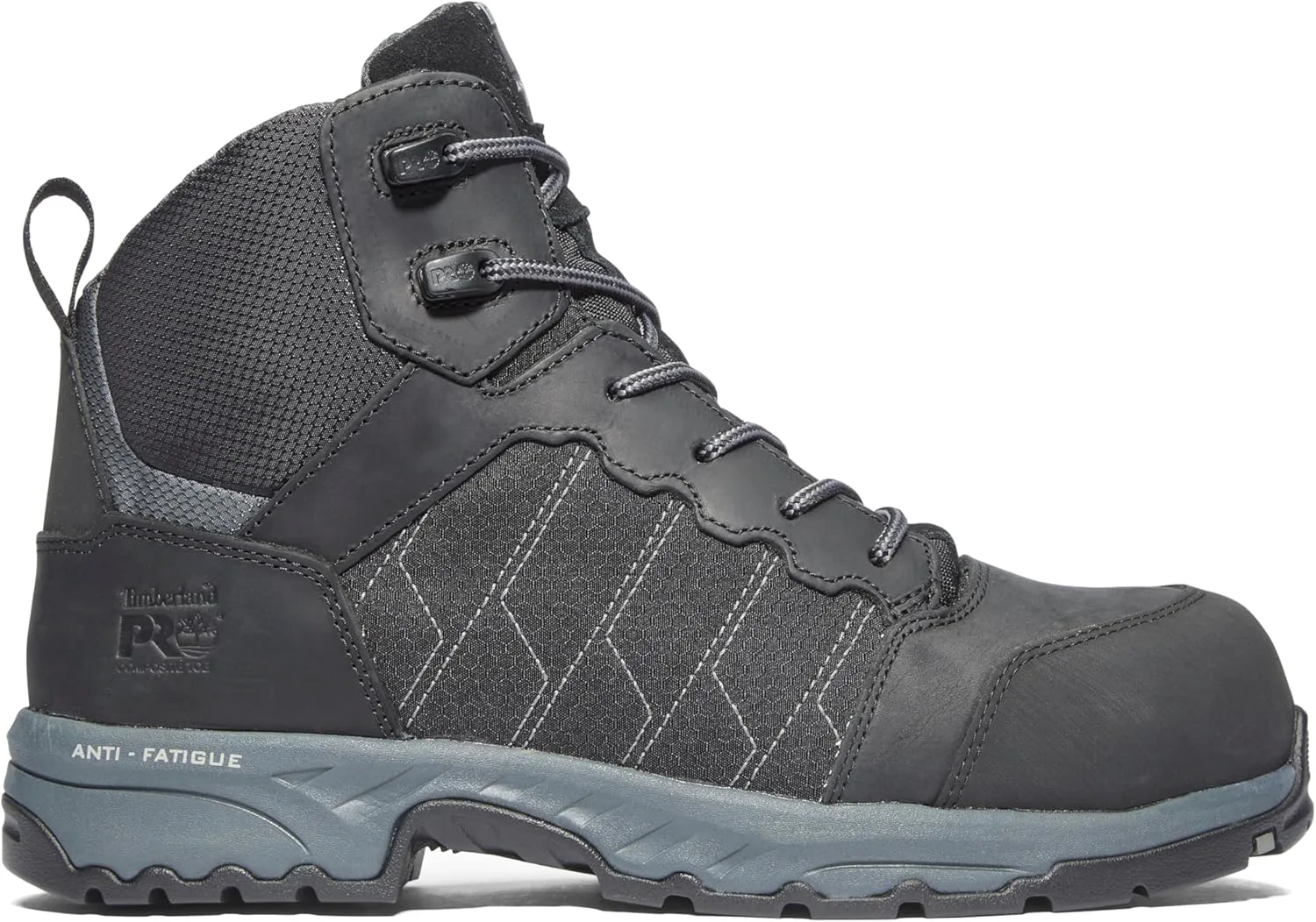 Мужские промышленные рабочие ботинки Timberland PRO Payload с композитным носком, 6 дюймов, черный — фото 4