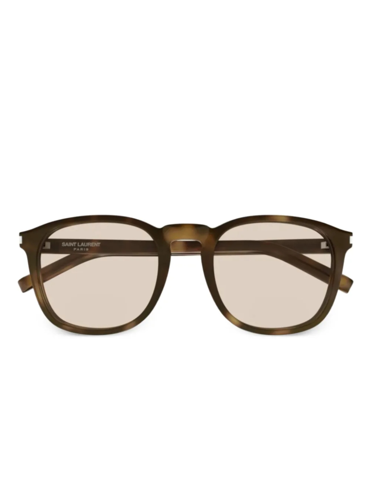 

Солнцезащитные очки SL 818 в черепаховой оправе Saint Laurent Eyewear, коричневый