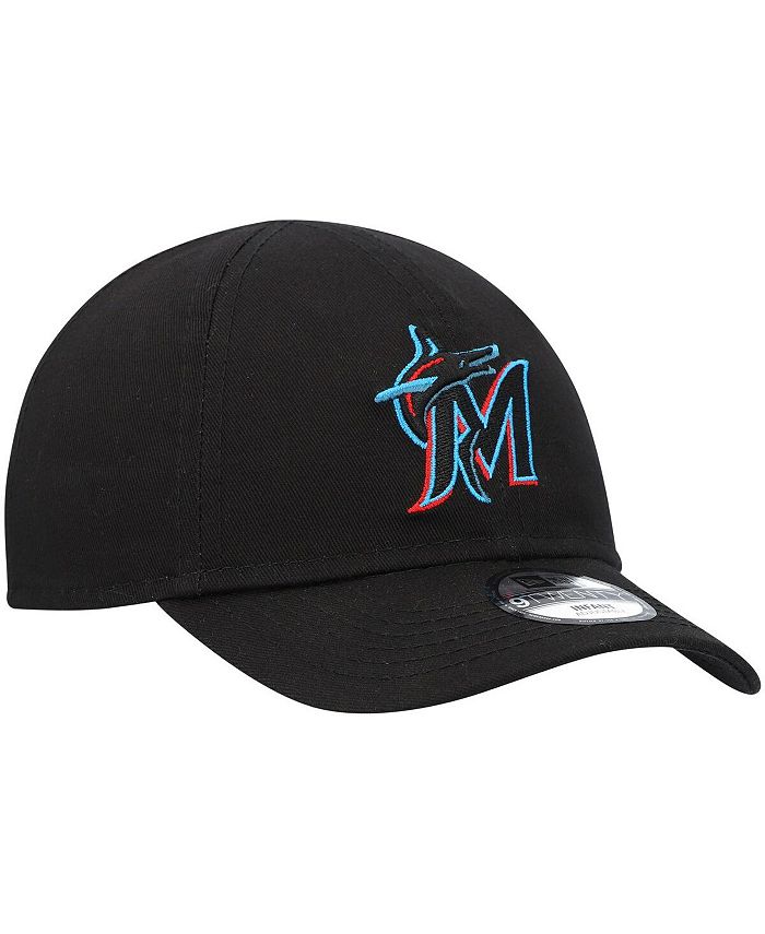 

Черная шапка Miami Marlins My First 9TWENTY для новорожденных New Era, черный