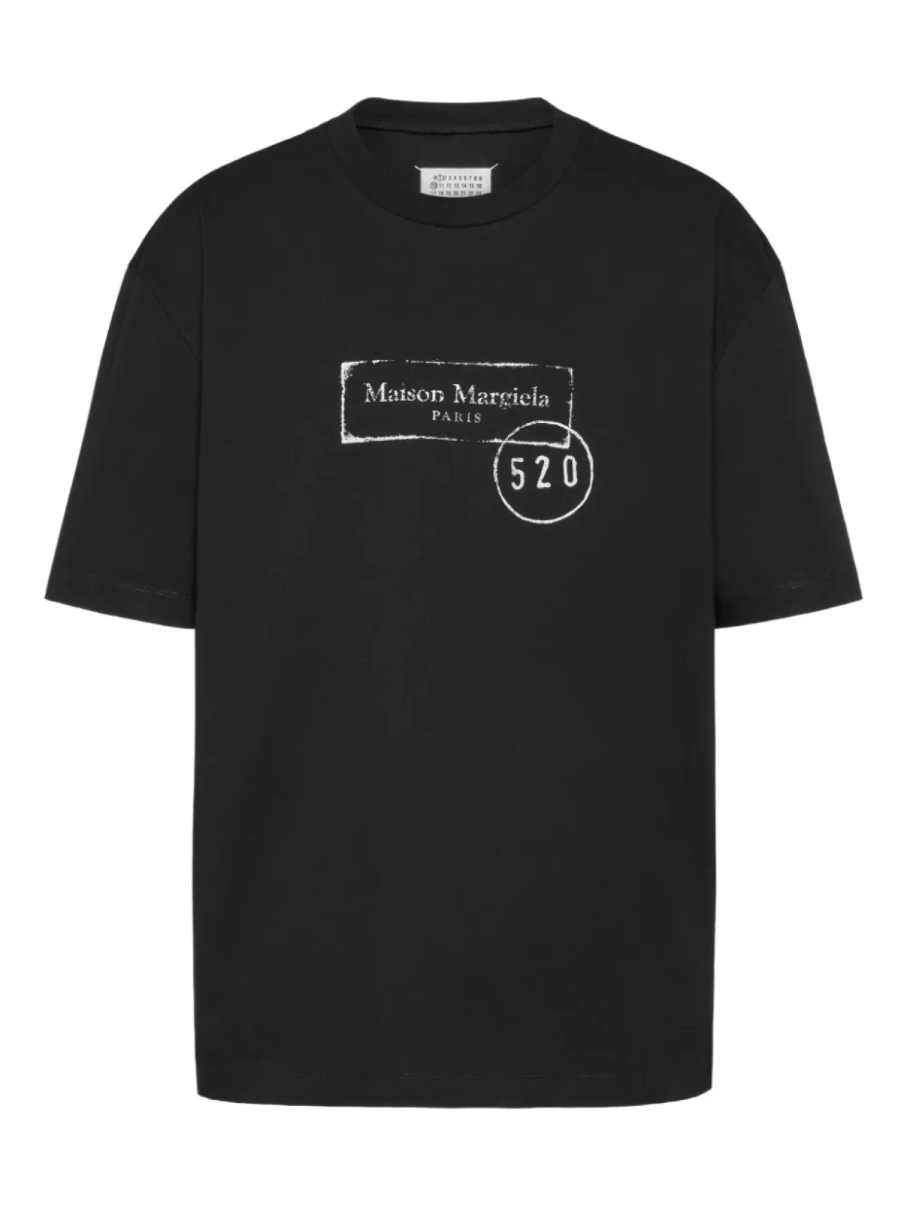 

Футболка с логотипом Maison Margiela, черный