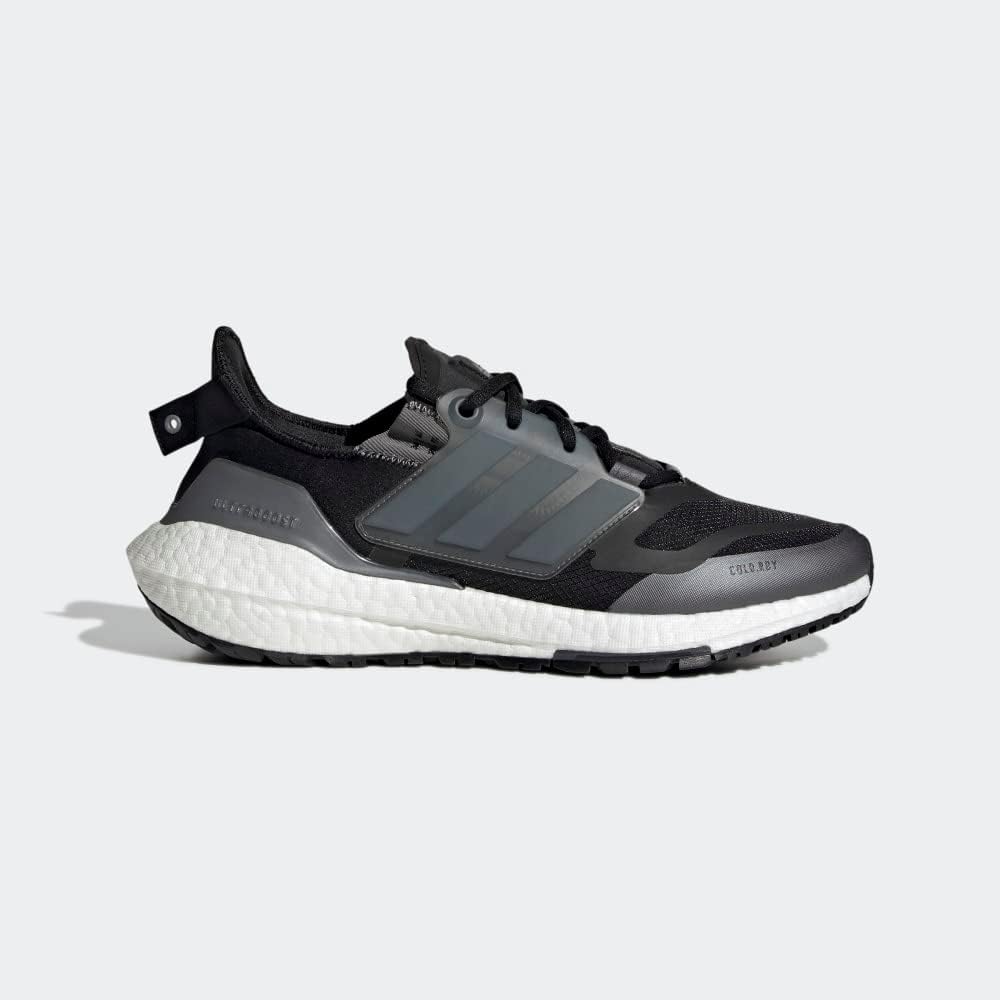 Мужские беговые кроссовки Adidas Ultraboost 22, черный/серый — фото 3