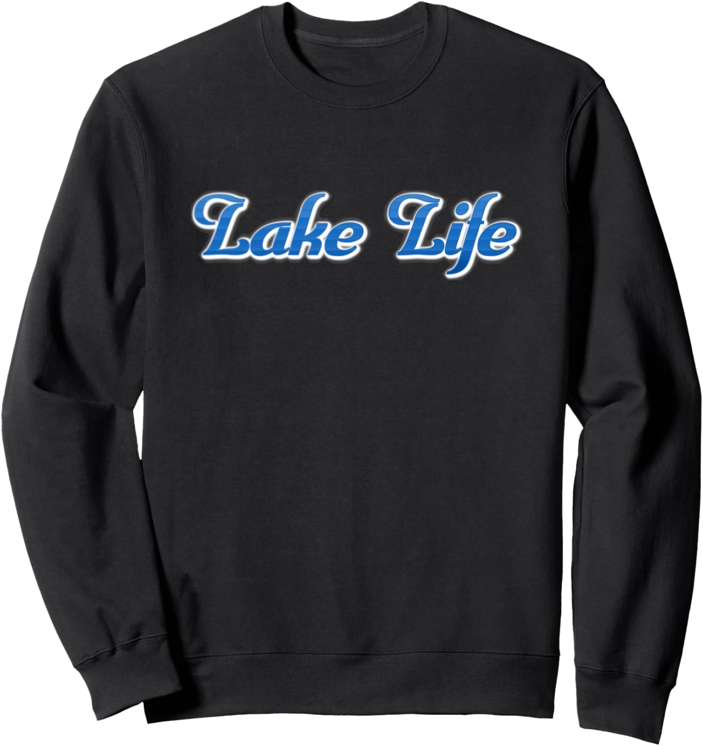 

Жизнь на озере, Толстовка с синим текстовым дизайном Lakes Apparel Co., Ltd., Синий, Жизнь на озере, Толстовка с синим текстовым дизайном Lakes Apparel Co., Ltd.