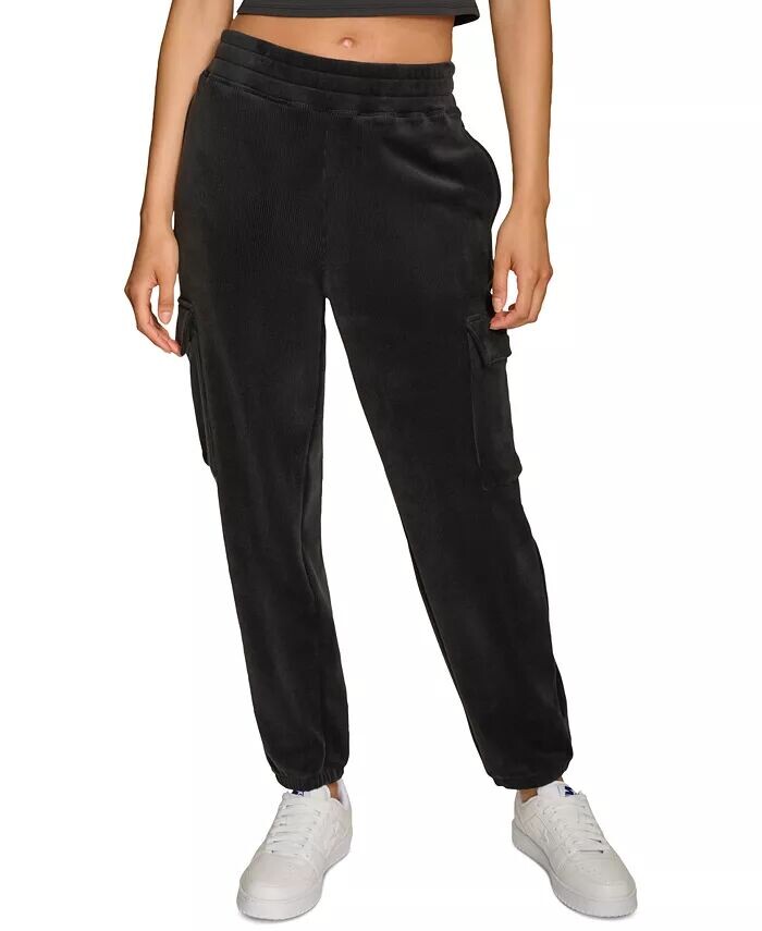 

Женские брюки-карго Jogger Pull-On Tech Cord Starter, черный