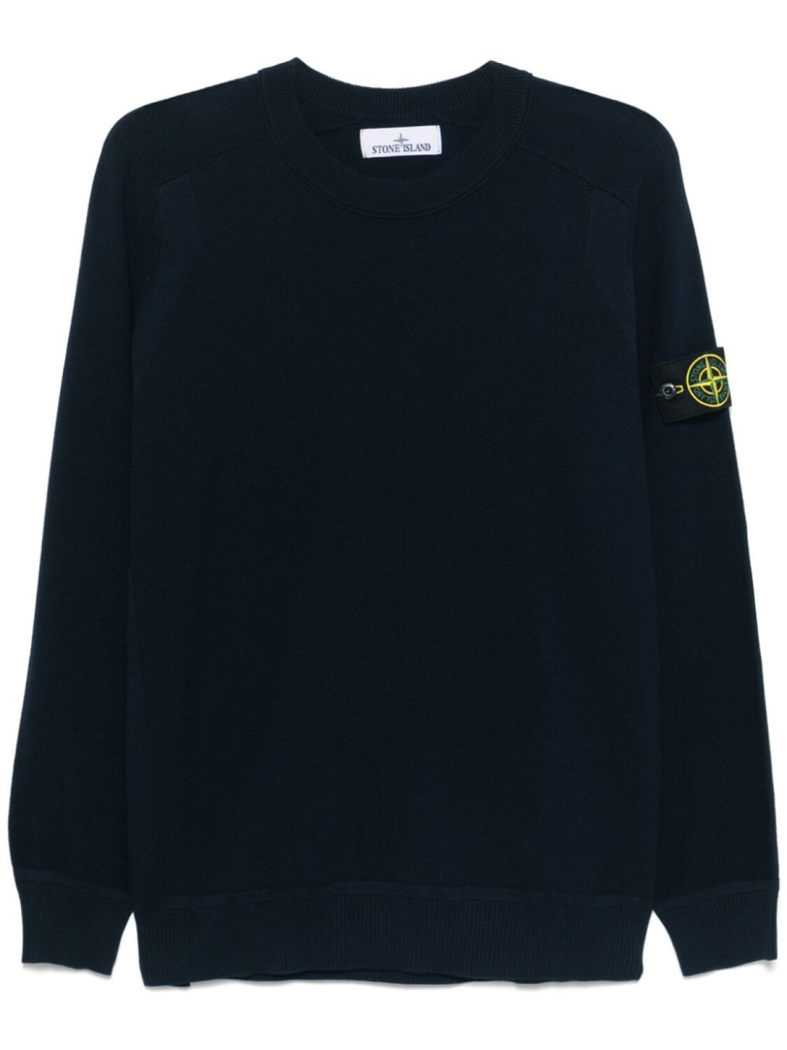 

Stone Island толстовка из ткани пике, синий