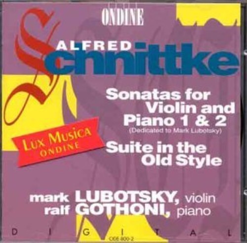 

CD диск Schnittke / Gothoni / Lubotsky: Son VN 1/2/Ste in the Old Sty