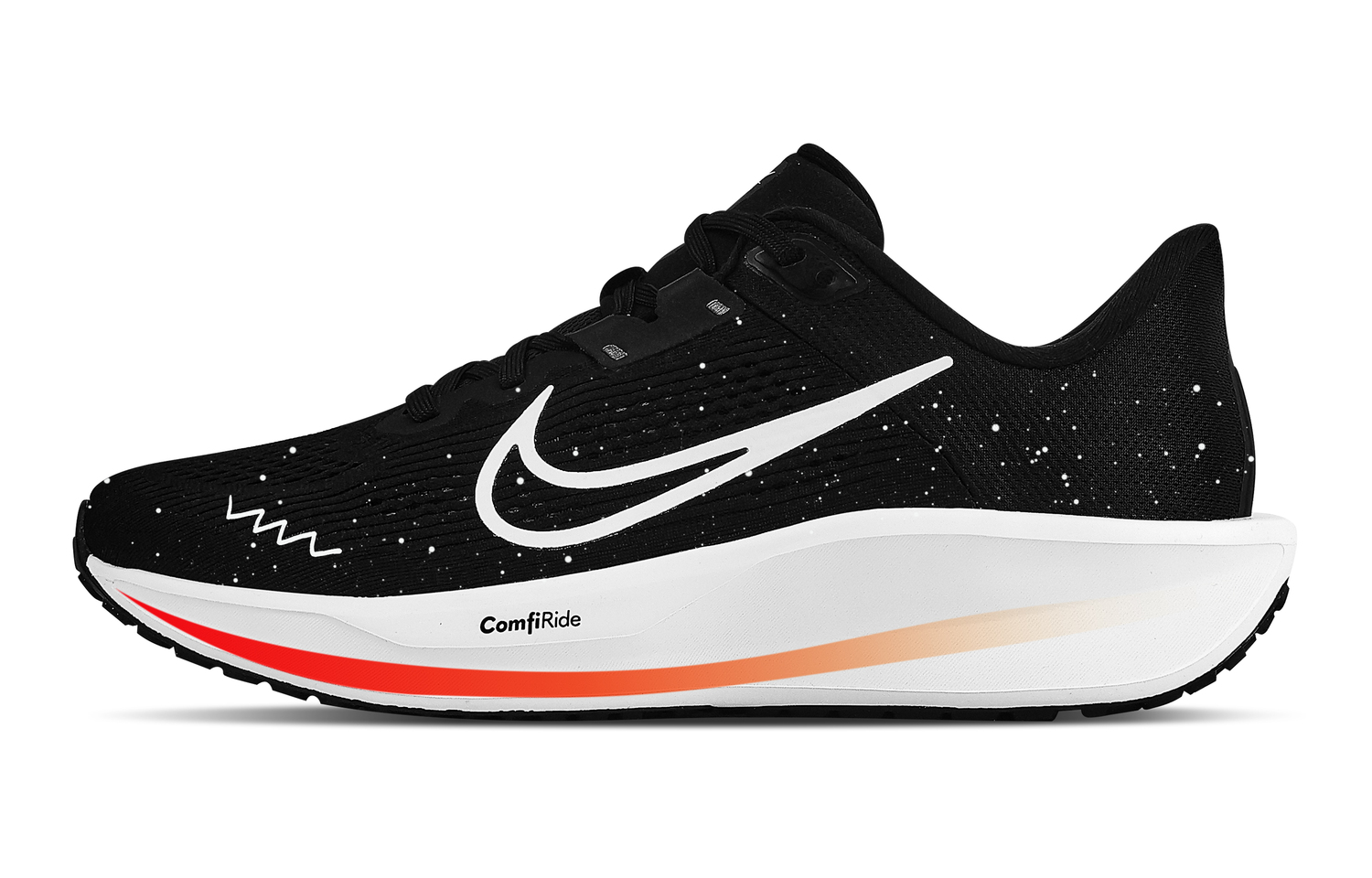 

Nike Кроссовки Quest 6 Rebound Low top Casual City для мужчин, черно-бело-серые