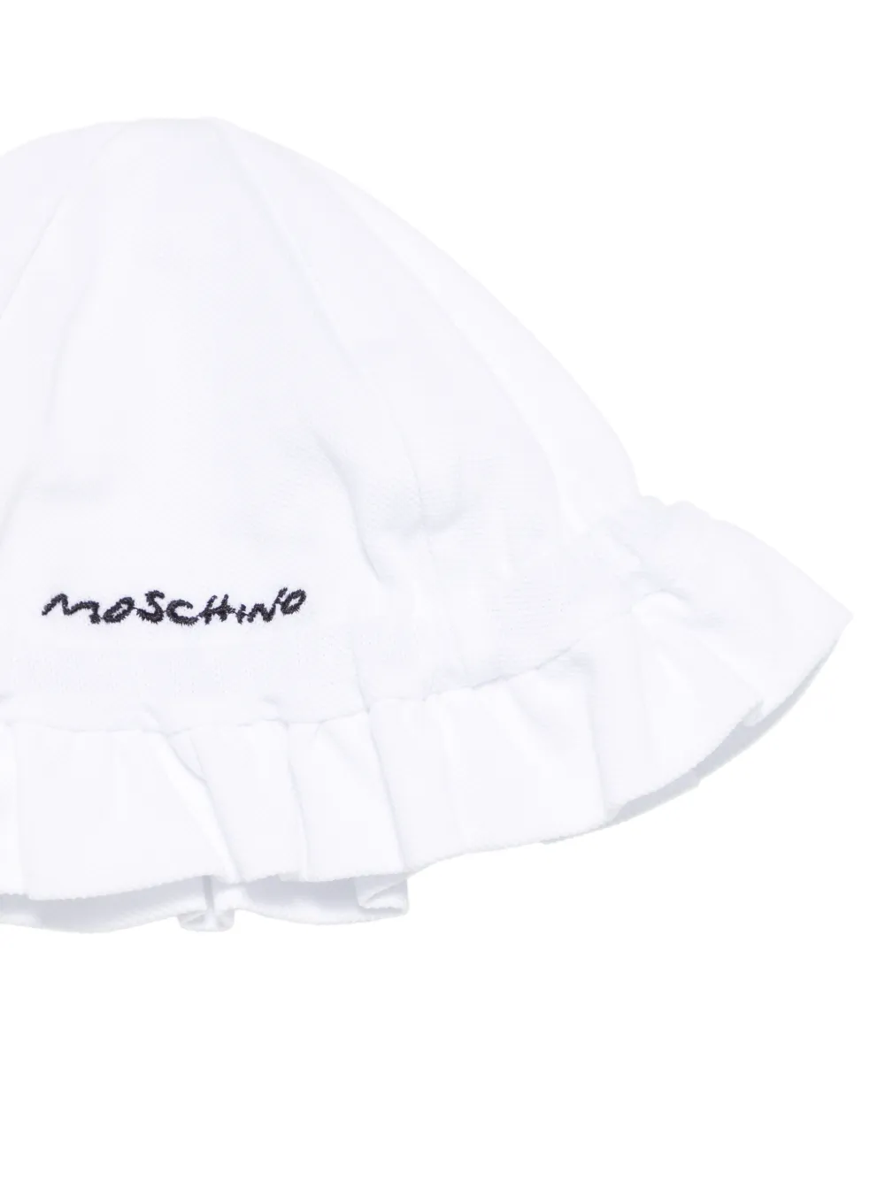 Комбинезон с принтом медвежонка Moschino Kids, белый — фото 2