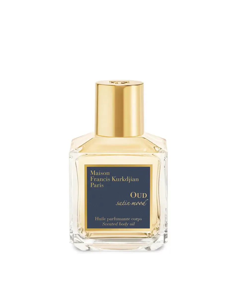 Увлажняющие масла Oud Satin Mood Ароматизированное масло для тела 70 мл Maison Francis Kurkdjian [Isolée]