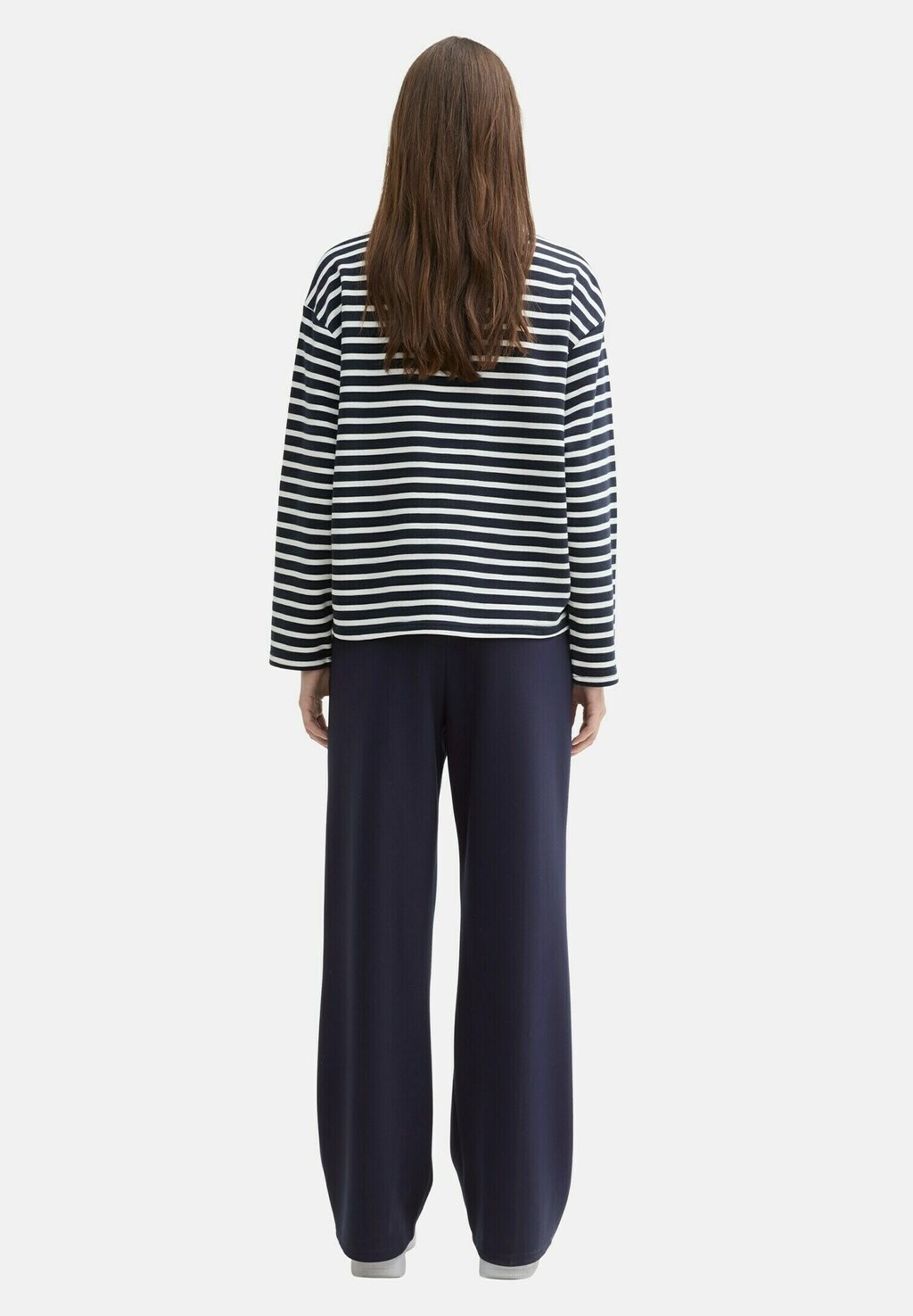 

Спортивные брюки STRAIGHT TOM TAILOR DENIM, темно-синий