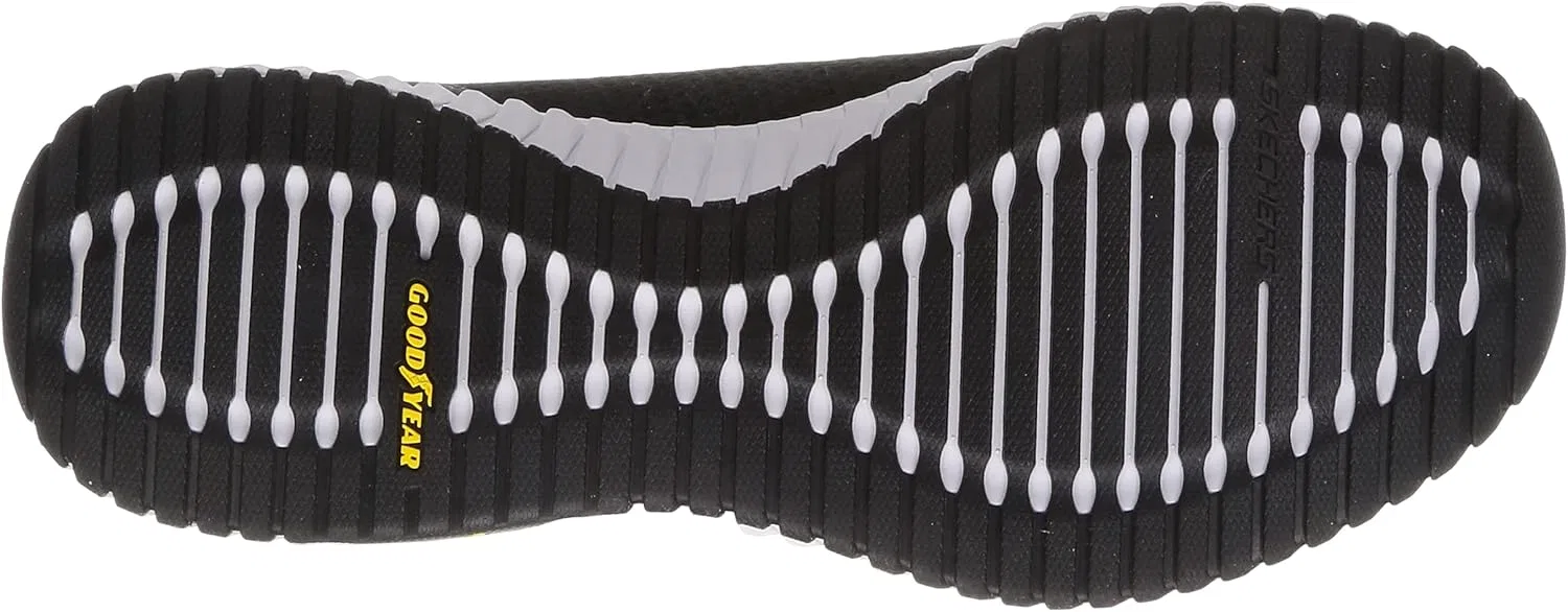 Мужские кроссовки Skechers Elite Flex Prime Slip On Plus Size Black 232211 BKW Large — фото 4