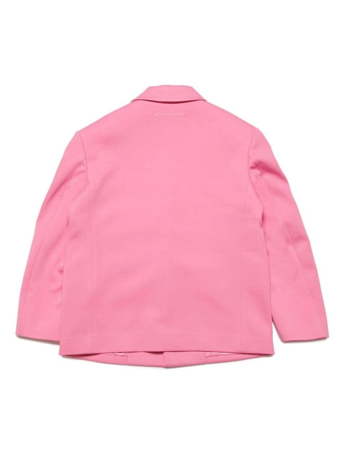 MM6 Maison Margiela Kids однобортный блейзер, розовый — фото 2