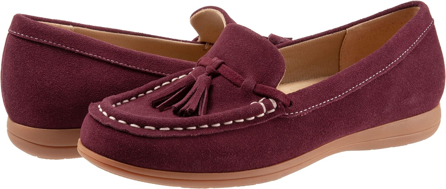 

Лоферы Dawson Trotters, цвет Dark Cherry Suede