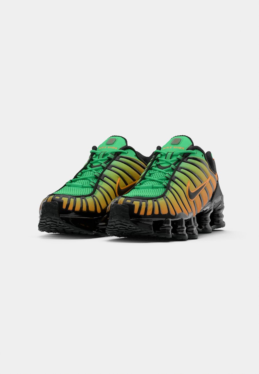 Кроссовки Nike Sportswear SHOX TL, Green Shock/Black/Bright Ceramic/Black/Green — фото 3