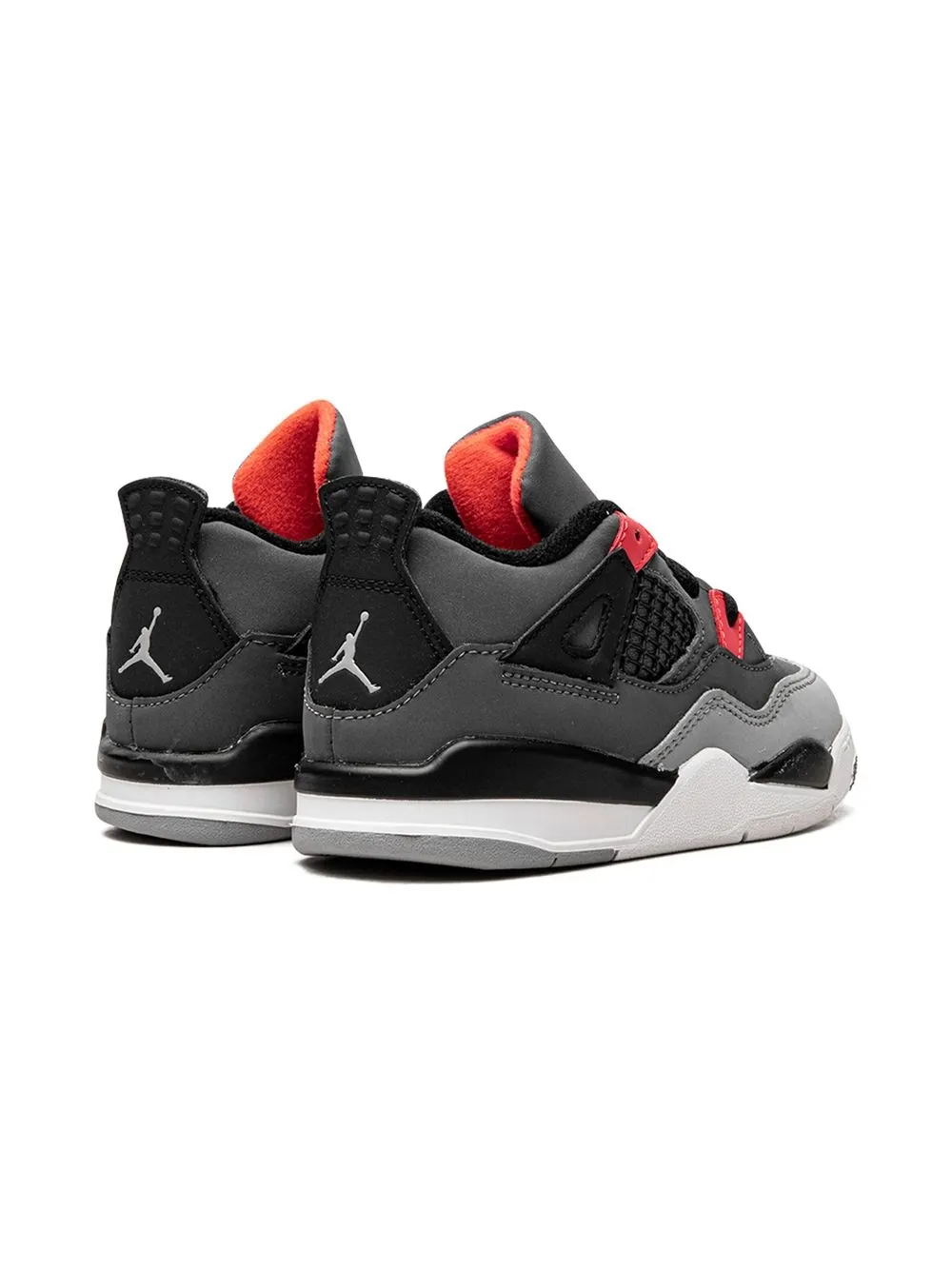 Высокие кроссовки Air Jordan 4 Jordan Kids, серый — фото 3