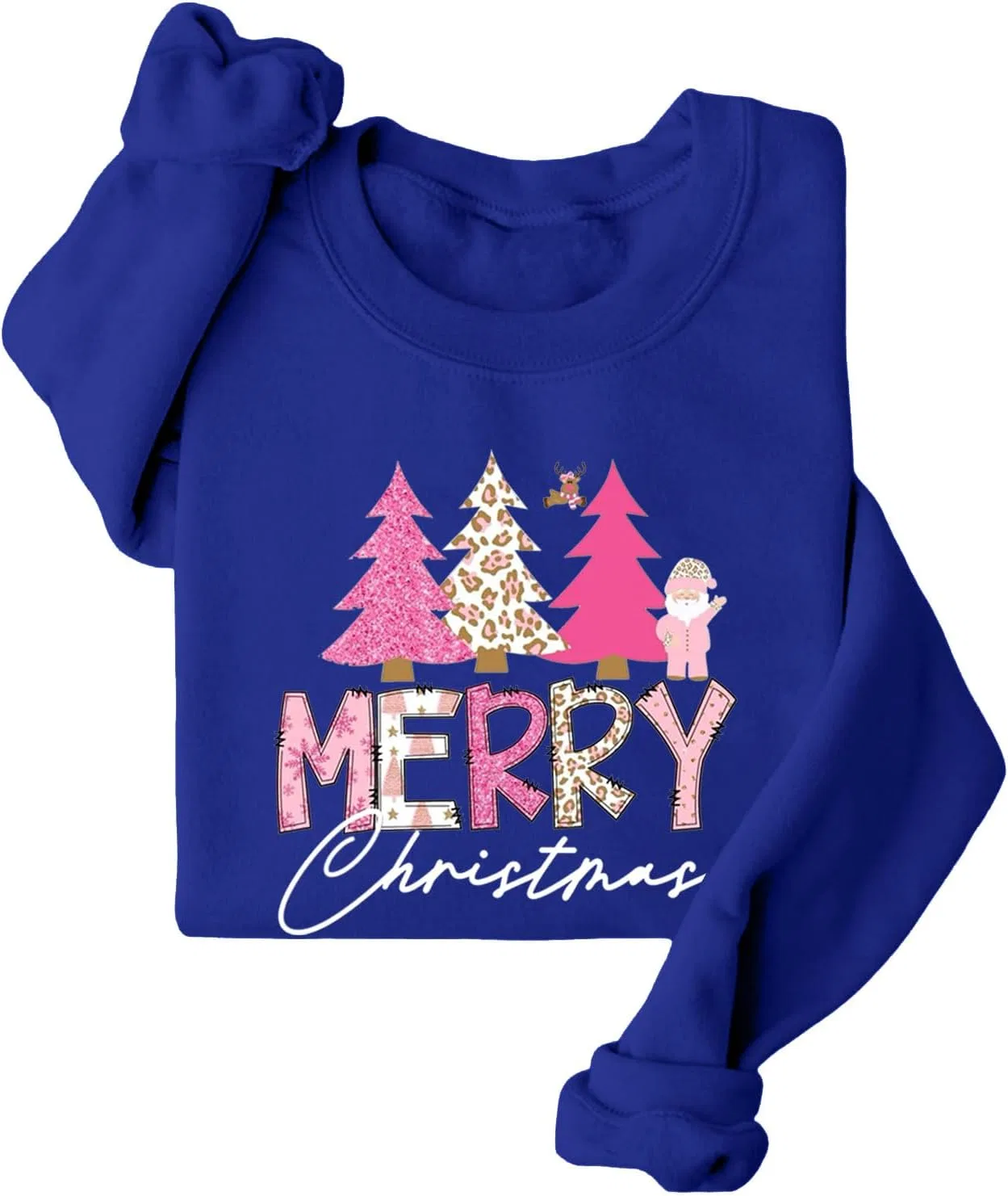 Толстовка свободная Women's Sweatshirt, синий — фото 3