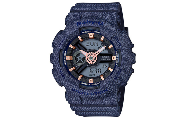 

Женские часы BABY-G серые BA-110DE-2A1 CASIO