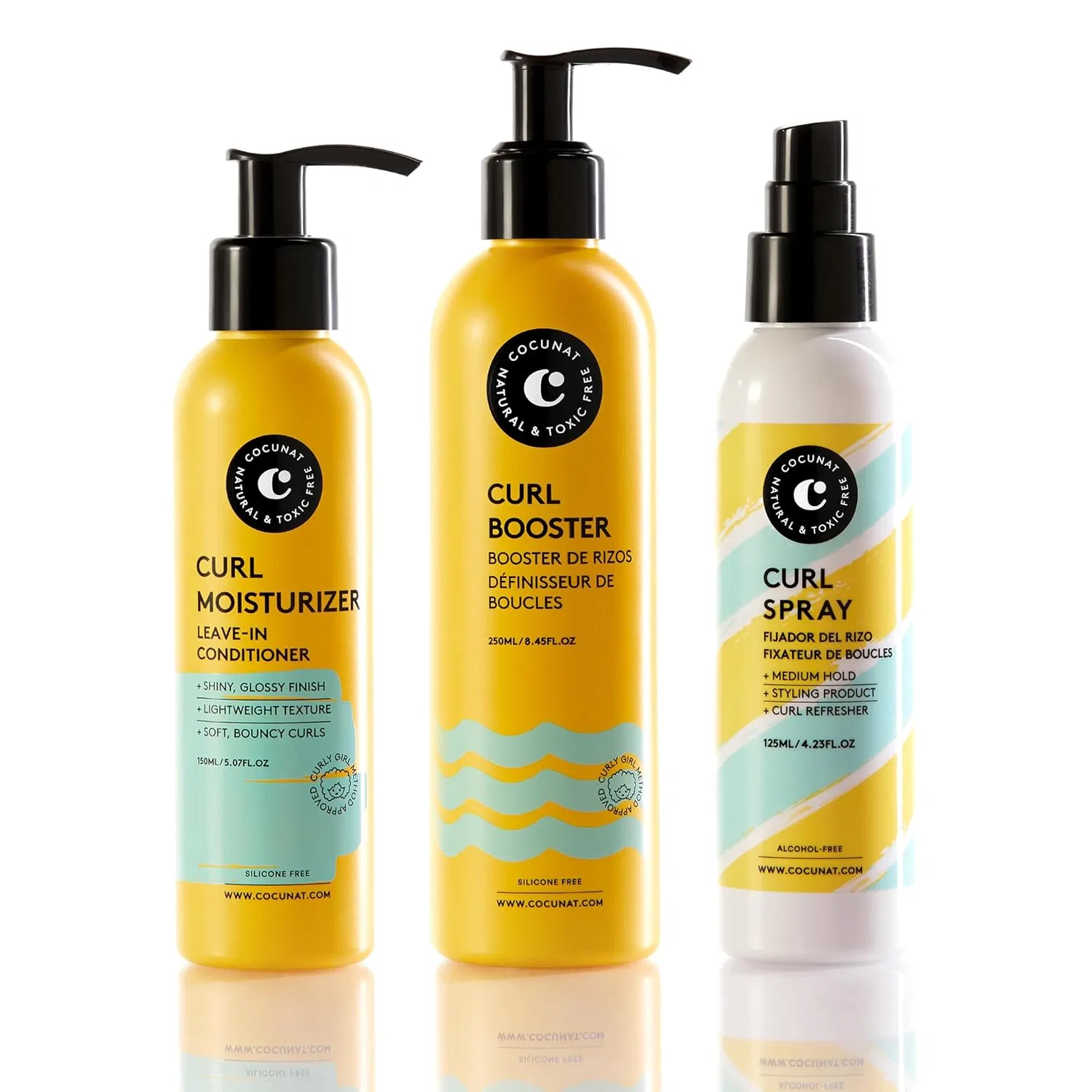 Набор для укладки кудрявых волос COCUNAT Defined Curl Set Cocunat
