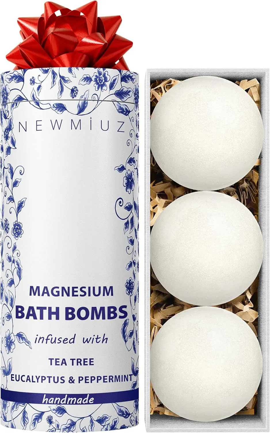 Бомбочки для ванны с магнием и эфирными маслами от New Miuz New Miuz